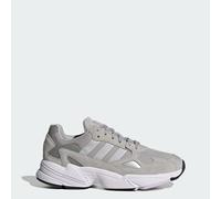 adidas Originals Womens Falcon Shoes - Grey Leather - Size UK 6.5