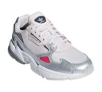 adidas ORIGINALS WOMEN'S FALCON TRAINERS SHOES SNEAKERS WHITE SILVER NEW BNWT OG