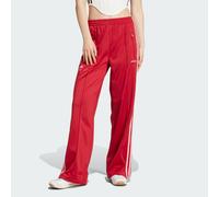 adidas Originals Womens Firebird Badge Track Pants - Red Recycled Material - Size Large