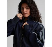 ADIDAS ORIGINALS Womens Firebird Denim Funnel Neck Track Jacket