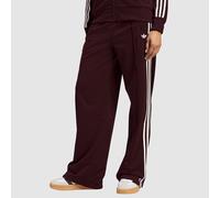 adidas Originals Womens Firebird Loose Track Trousers Maroon Off White