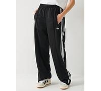 adidas Originals Womens Firebird Loose Tracksuit Pants - Black, Black, Size L, Women Black