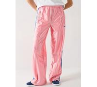 adidas Originals Womens Firebird Loose Tracksuit Pants - Pink, Semi Pink Spark/Blue, Size M, Women Emi Pink Spark/Blue