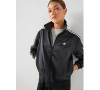 Adidas Originals Satin Lace Firebird Loose Full Zip Sweatshirt Black M Woman