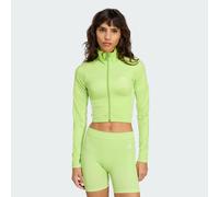 ADIDAS Originals Womens Firebird Seamless Track Top - Green - Size X-Small