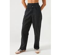 adidas Originals Women's Firebird Utility Pants, Black, Size 34, Inside Leg 32, Women Black
