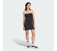 ADIDAS Originals Womens Flames Tank Dress - Black Cotton - Size X-Small