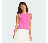 ADIDAS Originals Womens Fluffy Knitted Vest - Pink - Size Small
