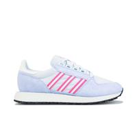 adidas Originals Womens Forest Grove Trainers in Light Blue Suede - Size UK 4