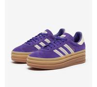 Adidas Women's Gazelle Bold W Sneaker Purple/White/Gold Met.