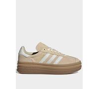 adidas Originals Women's Gazelle Bold Trainers, Stone Khaki, Size 8, Women Tone Khaki