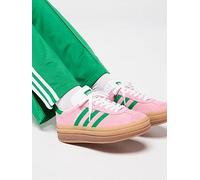 adidas Originals Womens Gazelle Bold Trainers, True Pink/Green/Ftwr White, Size 6, Women True Pink/Green/Ftwr White