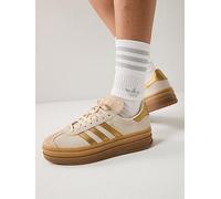 adidas Originals Women's Gazelle Bold, White, Size 6, Women White