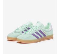 adidas Originals Womens Gazelle Indoor Clear Mint Active Purple Ice Lavender