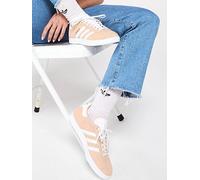 adidas Originals Womens Gazelle Trainers - Pink/White, Halo Blu/Ftwr White/Core Black, Size 7, Women Halo Blu/Ftwr White/Core Black