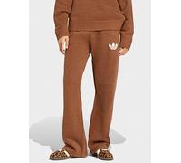 adidas Originals Womens Knitted Pants, Brown, Size M, Women Brown