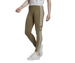 adidas Originals Women's Loungewear Trefoil Tights, Orbit Green, Medium