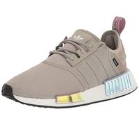 adidas Originals Women's NMD_R1 Sneaker, Feather Grey/Feather Grey/Violet Tone, 6