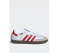 adidas Originals Womens OG Samba Trainers- White/red, Ftwwht/Betsca/Supcol, Size 3, Women Ftwwht/Betsca/Supcol