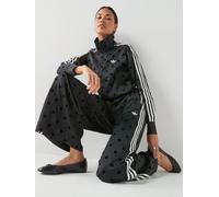 adidas Originals Women's Polka Dot Fire Bird Track Top, Black, Size S, Women Black
