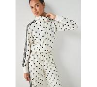 SATIN POLKA DOTS TT Track Top