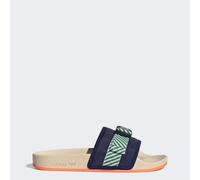 ADIDAS Originals Womens Pouchylette Slides - Blue Textile - Size UK 3