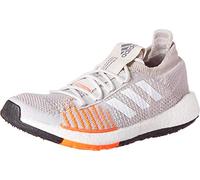 adidas Originals Women's Pulseboost Hd Running Shoe, Grey/White/Hi-res Coral, 7 UK
