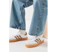 adidas Originals Women's Sambae Trainers - Brown/White, Ftwr White/Off White/Cardboard, Size 6, Women Ftwr White/Off White/Cardboard