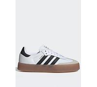 adidas Originals Women's Sambae Trainers - White/Black/Gum, White, Size 6, Women White