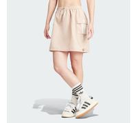 adidas Originals Womens Short Cargo Skirt - Beige Recycled Material - Size X-Small