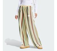 ADIDAS Originals Womens SUMMER GLOW KNITTED FIREBIRD TRACK PANTS - Yellow - Size X-Small