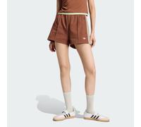 ADIDAS Originals Womens SUMMER GLOW SHORTS - Brown Cotton - Size X-Small