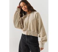adidas Jacket SST DOUBLE LAYERED CROPPED TRACK TOP in Beige EU L