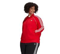 adidas Originals Women's Superstar Track Jacket, Vivid Red, Small