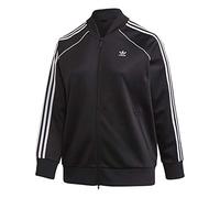 adidas Originals Women's Superstar Tracktop Jacket, Black/White, XL