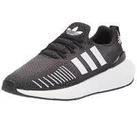 adidas Originals Women's Swift Run 22 Sneaker, Black/White/Grey, 6.5