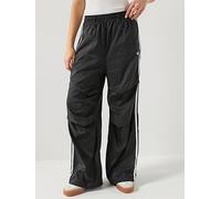 adidas Originals Womens Teamgeist Ruffle Tracksuit Pants, Black, Size L, Women Black