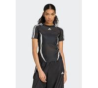 Adidas Originals Tight Sheer Short Sleeve T-shirt Black XL Women