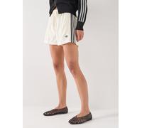 adidas Originals Women's Terry Towel Firebird Shorts, Off White, Size L, Women Off White