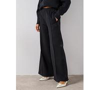 adidas Originals Women's Three Stripe Pants, Black, Size L, Women Black