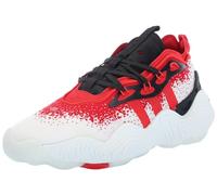 adidas Originals Women's Trae Young 3 Sneaker, Off White/Black/Black, 12 Women/11 Men