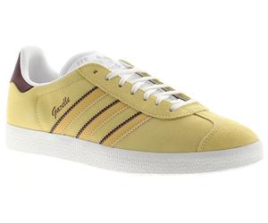 Adidas Originals Womens Trainers Gazelle Almost yellow oat maroon UK Size 7