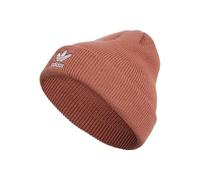 adidas Originals Women's Trefoil Beanie, Magic Earth Red/White, One Size