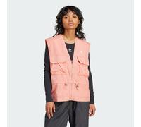 adidas Originals Womens Vest - Coral Recycled Material - Size Medium