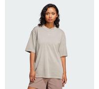 ADIDAS Originals Womens Washed Oversized Tee - Grey - Size Medium
