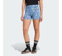 adidas Originals Womens x Liberty London Tonal Booty Shorts - Blue Cotton - Size 2XS