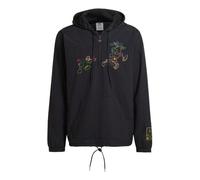 adidas originals x Disney Crossover Half Zipper Pullover Large Logo Cartoon animal Pattern Long Sleeves Jacket Black HF4929 M