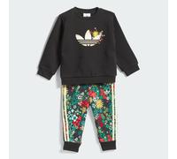 Adidas Originals X Liberty London Crew Set Black 24 Months-3 Years Girls