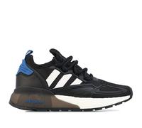 adidas Originals ZX 2K Boost Junior Running Trainers Sneakers (UK 5.5 US 6 EU 38 2/3, Black White Royal FY1707)