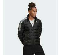 Adidas Outdoor Down Puffer Jacket With Three Stripes Black Coat RRP £75
